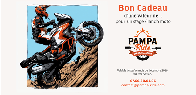 Bon Cadeau Pampa Ride